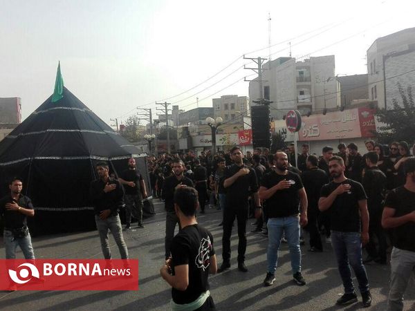 مراسم عزاداری روز عاشورا- شهر قدس