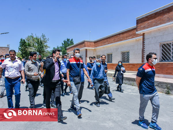 حضور تیم رسانه ورزش در بخش درمانی کودکان سرطانی