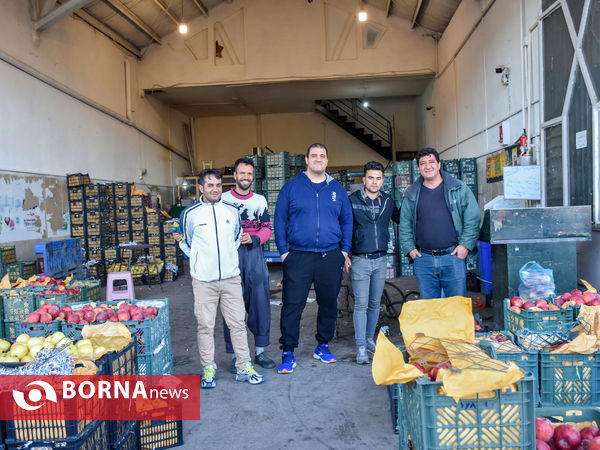 میدان میوه و تره بار در روزهای پایانی سال