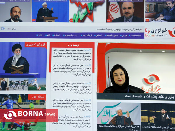 در حاشیه نمایشگاه مطبوعات "تیتر یک "
