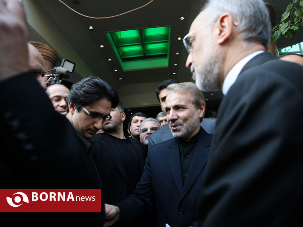 مراسم تشییع پیکر برادر سخنگوی دولت