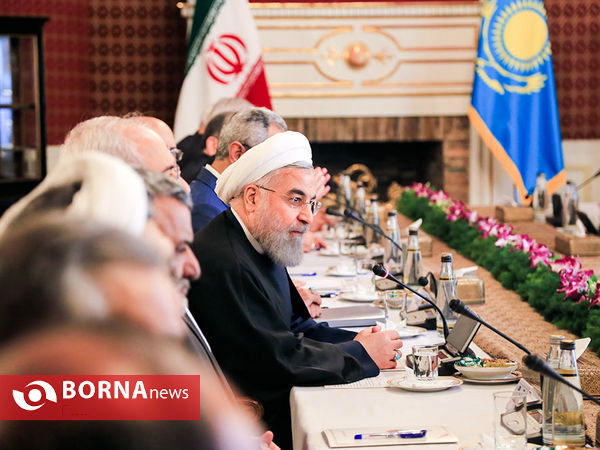 استقبال رسمی از رییس جمهور قزاقستان