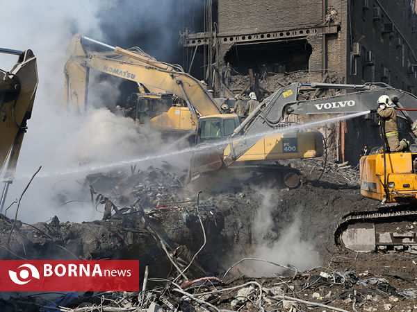 هفتمین روز حادثه پلاسکو