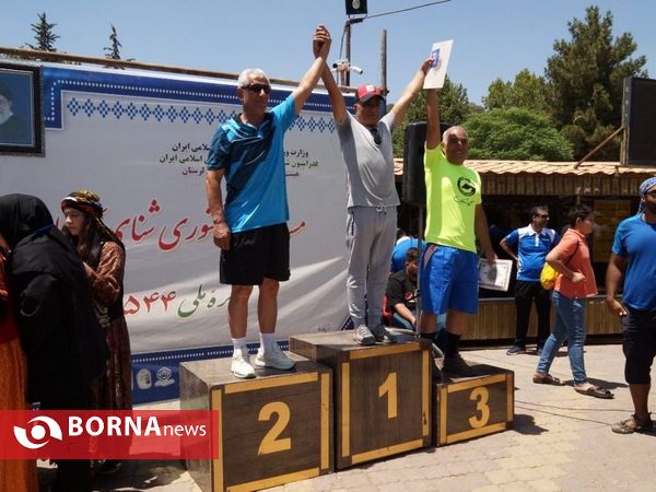 مسابقه کشوری شنای آب های آزاد  در خرم آباد