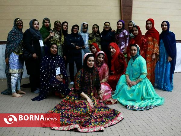 افتتاحیه مسابقات قهرمانی کشوری هفت سنگ بانوان در آبادان