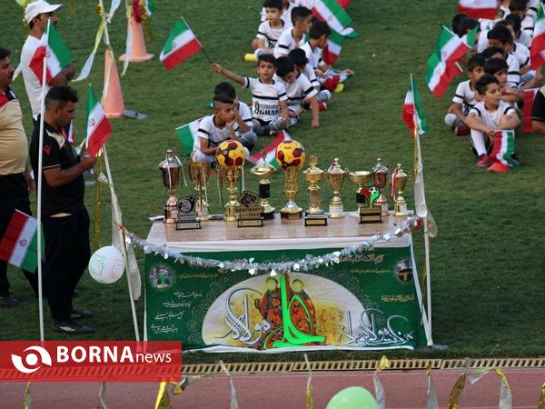 مراسم اختتامیه مدارس فوتبال کرمانشاه