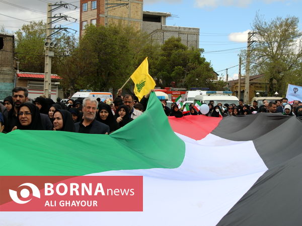 راهپیمایی روز قدس - ارومیه 