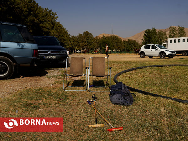 در حاشیه مسابقات چوگان قهرمانی استان تهران