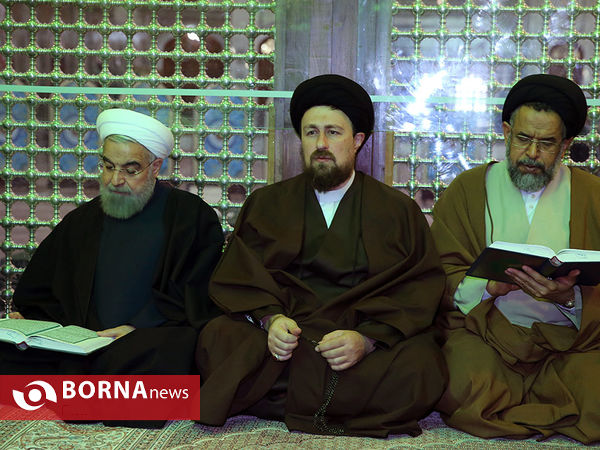 تجديد ميثاق رييس جمهوری و اعضای هيات دولت با آرمانهای بلند امام راحل و شهيدان