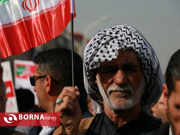 راهپیمایی حمایت از ولایت و اقتدار کشور - اهواز