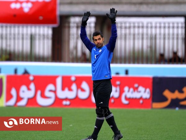 دیدار تیم های فوتبال سپیدرود رشت- پارس جنوبی جم