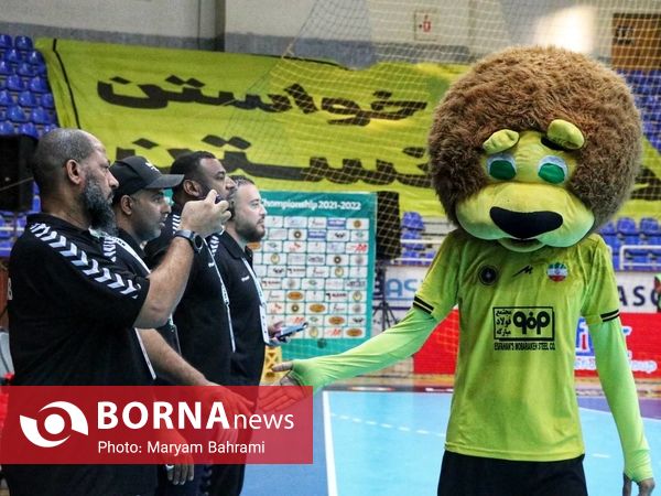 دیدار تیم های هندبال سپاهان - عمان کلاب