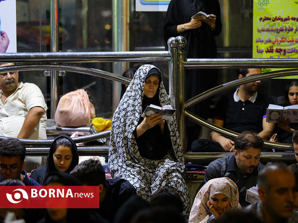 مراسم احیای شب 21 رمضان در امامزاده صالح تجریش