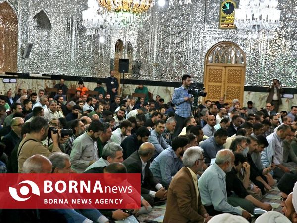 مراسم غبارروبی حرم مطهر حضرت عبدالعظیم حسنی (ع)