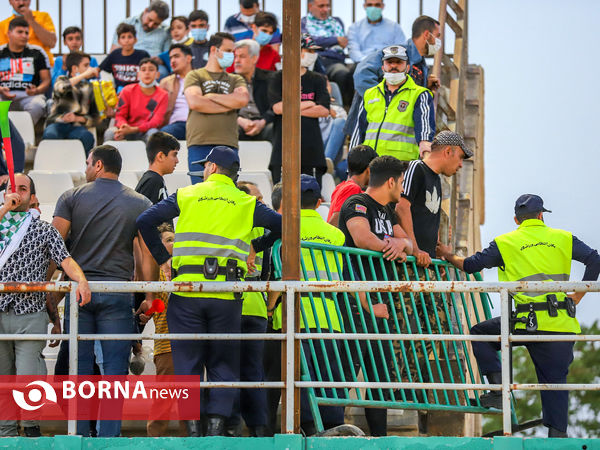 دیدار تیم های فوتبال آلومینیوم - نساجی