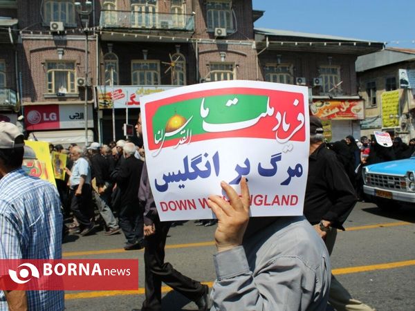 راهپیمایی روز جهانی قدس- بندر انزلی