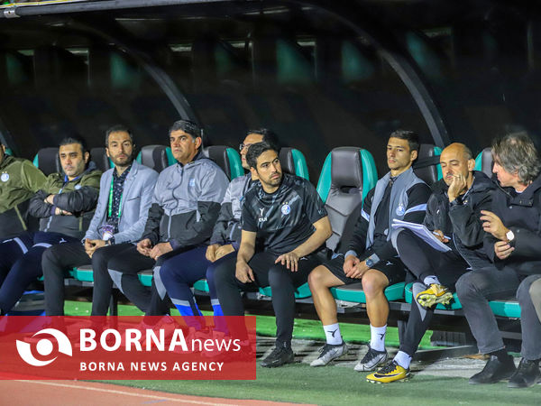 در حاشیه دیدار تیم های فوتبال آلومینیوم - استقلال