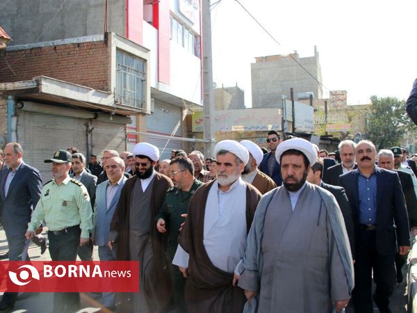 راهپیمایی روز ۱۳ آبان- شهرستان قدس