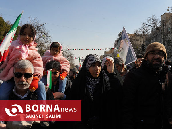 راهپیمایی ۲۲ بهمن تهران -۱