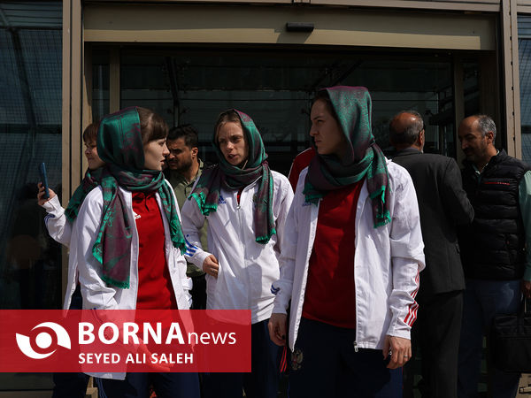 بازدید ورزشکاران مسابقات نوروز از برج میلاد