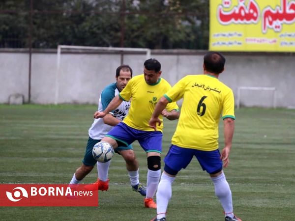 دیدار دوستانه دوتیم پیشکسوتان لاهیجان-  چوکا تالش