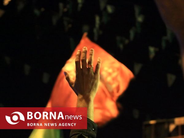 عزاداری شب هشتم محرم در ساری