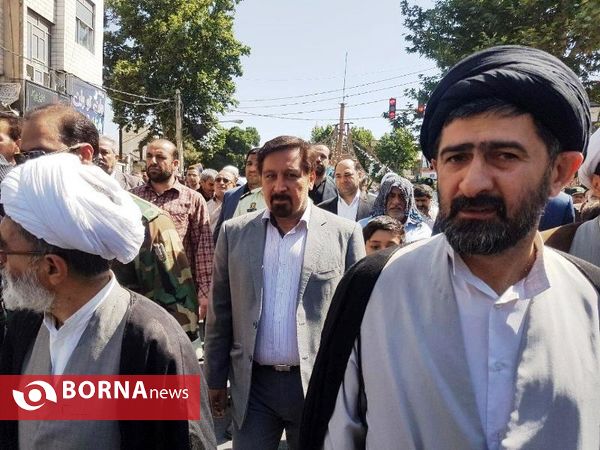 راهپیمایی ۱۵ خرداد مردم ورامین