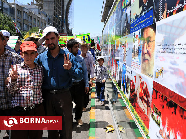 راهپیمایی روز قدس مشهد