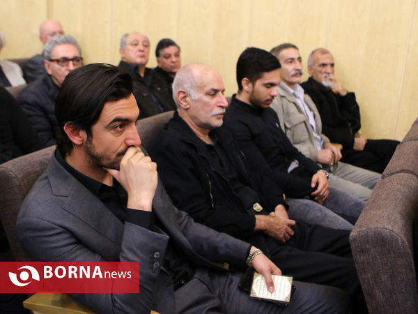 مراسم ختم مرحوم رضا احدی