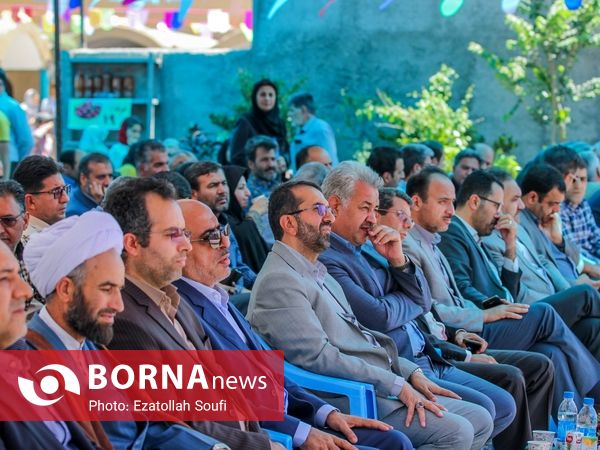 جشنواره آلبالو و گیلاس در دهستان اناج