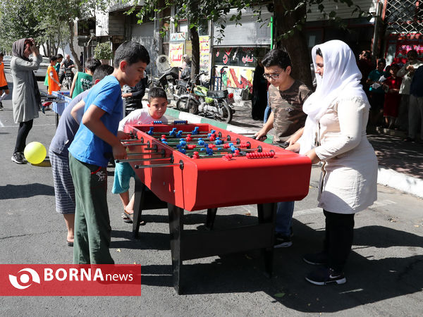 آخرین شادستان تابستان در منطقه ۱۱ و خیابان ورزش منطقه ۱۷