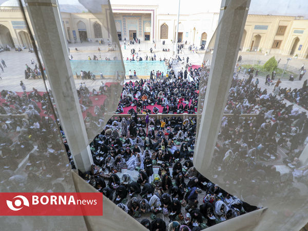 برگزاری مراسم دعای عرفه در حرم شاهچراغ(ع)