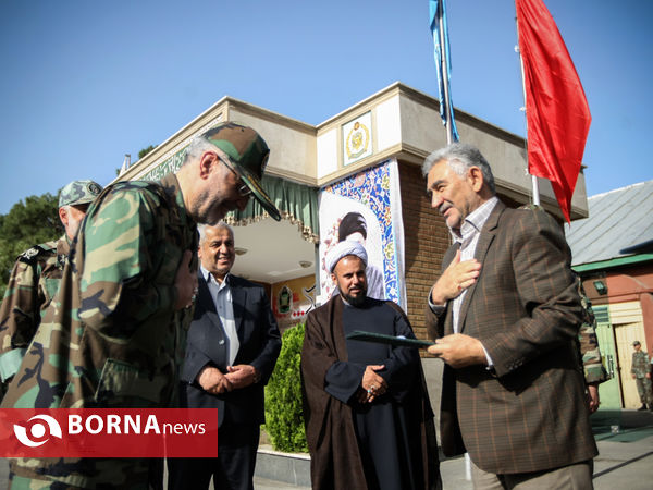 صبحگاه مشترک دژبان کل آجا