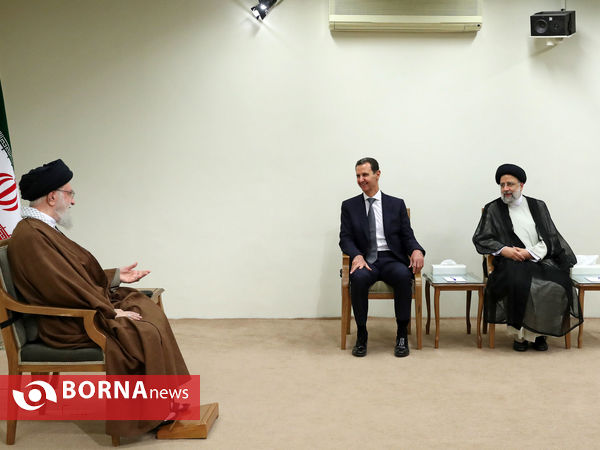 دیدار بشار اسد با رهبر انقلاب