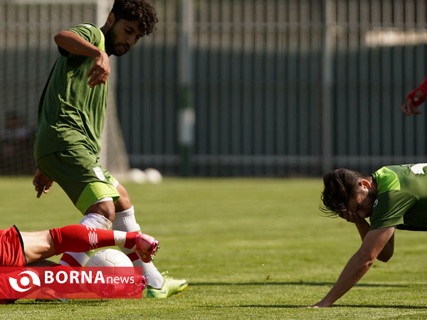 دیدار تیم ملی فوتبال امید ایران - پرسپولیس
