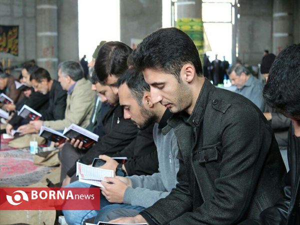 پیاده‌روی جاماندگان اربعین در شهرقدس