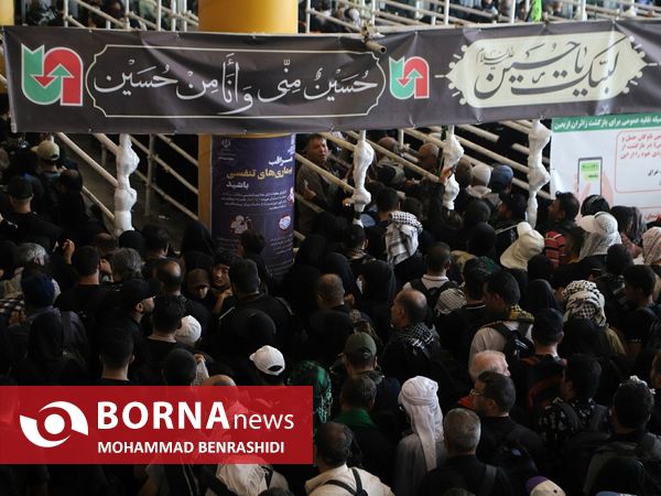 دلدادگان حسینی مرز شلمچه