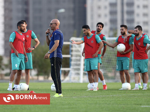 تمرین تیم فوتبال سپاهان