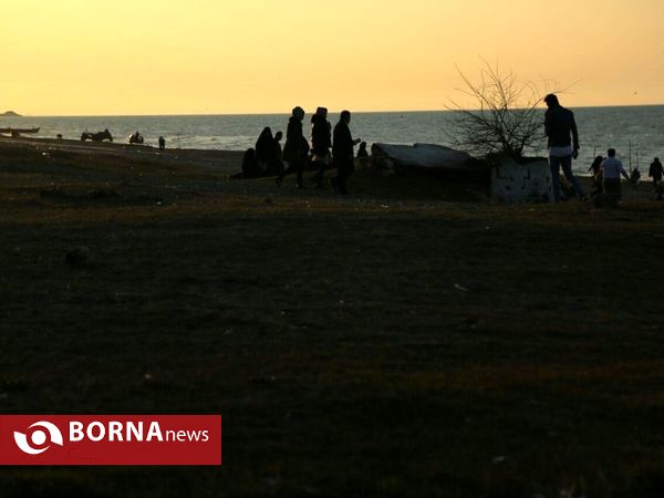 سواحل دریای خزر-نمک آبرود