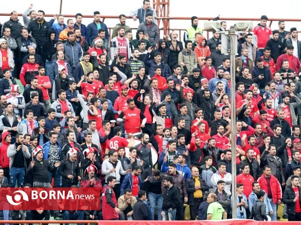 دیدار تیم های فوتبال سپیدرود رشت- نفت تهران