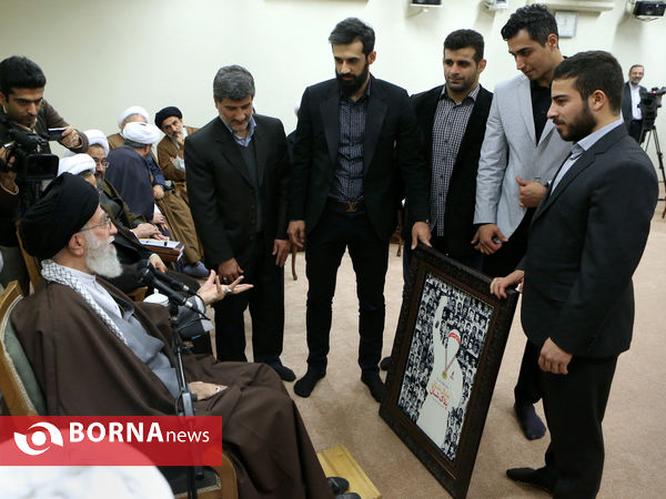 دیدار دست‌اندرکاران کنگره شهداى ورزش کشور