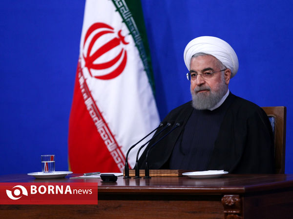 نشست خبری رییس جمهوری