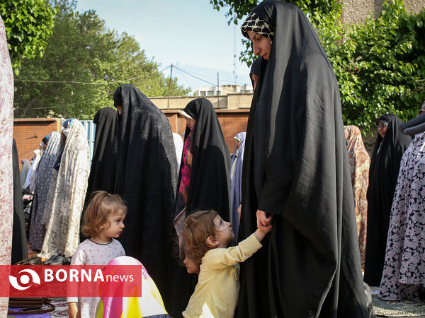 نماز عید سعید فطر - حوالی دانشگاه تهران