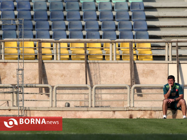 تمرین تیم فوتبال پرسپولیس تهران