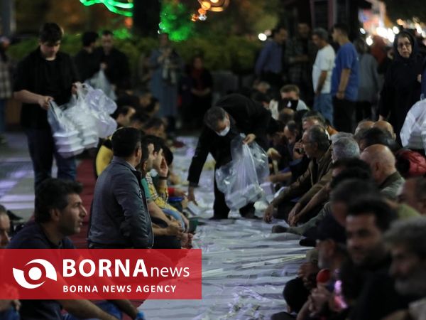 «ضیافت افطار» در پیاده راه فرهنگی رشت