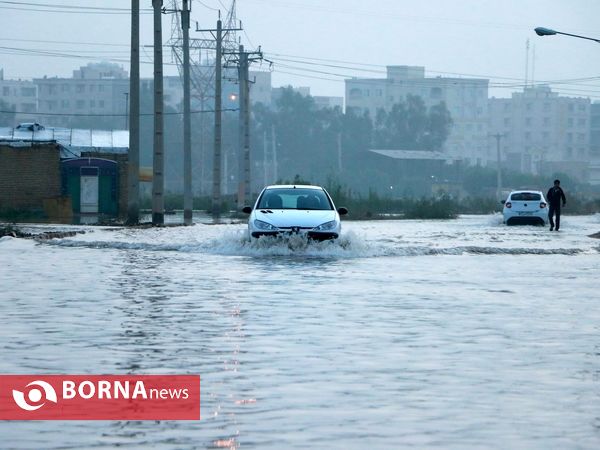 آبادان سه روز بعد از بارندگی