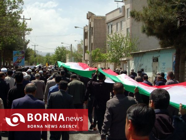 راهپیمایی روز جهانی قدس- قوچان