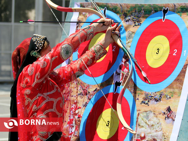 دومین دوره مسابقات تیراندازی با کمان سنتی در شیراز