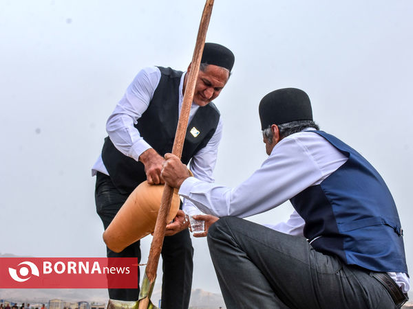 مراسم بیل‌گردانی در «نیم‌ور محلات»