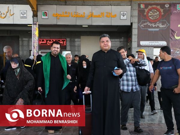 دلدادگان حسینی مرز شلمچه